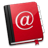 Address Book Red Icon 48x48 png